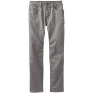Prana Men's Gray Bridger Slim Fit Denim Casual Straight Jeans Size 34